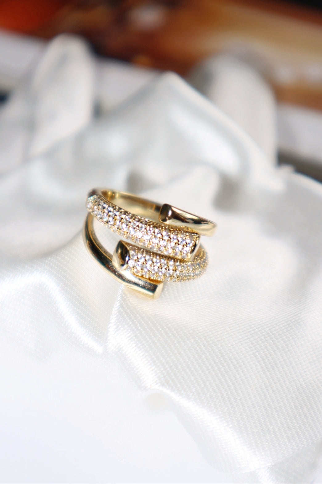 Renne Double Banded Ring