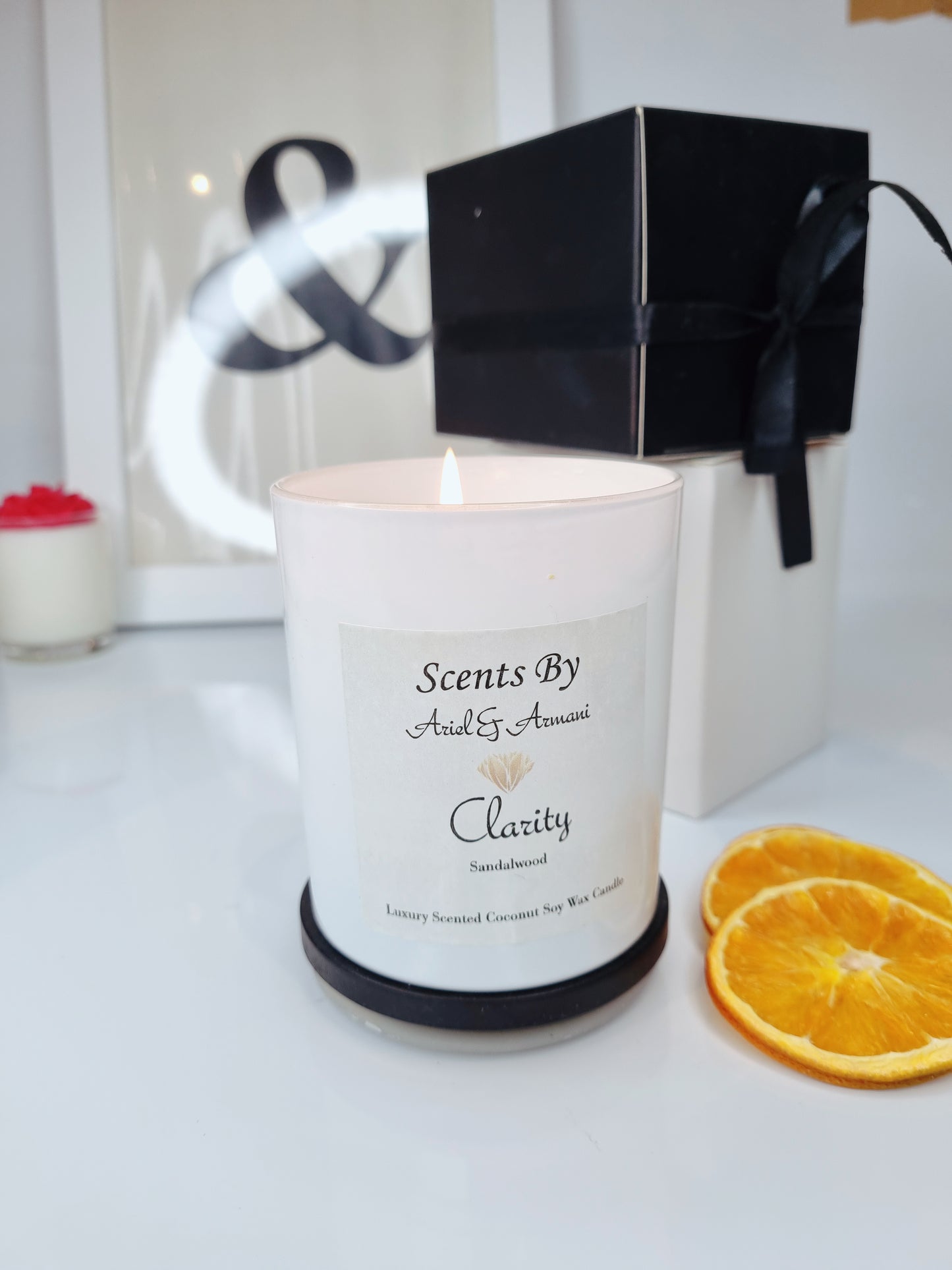 Positive Vibes Intention Candle - Sandlwood Candle