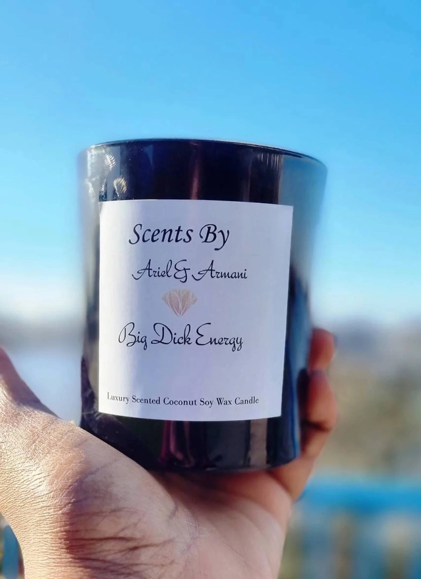 Coconut Soy Wax Candle - Big Dick Energy Candle